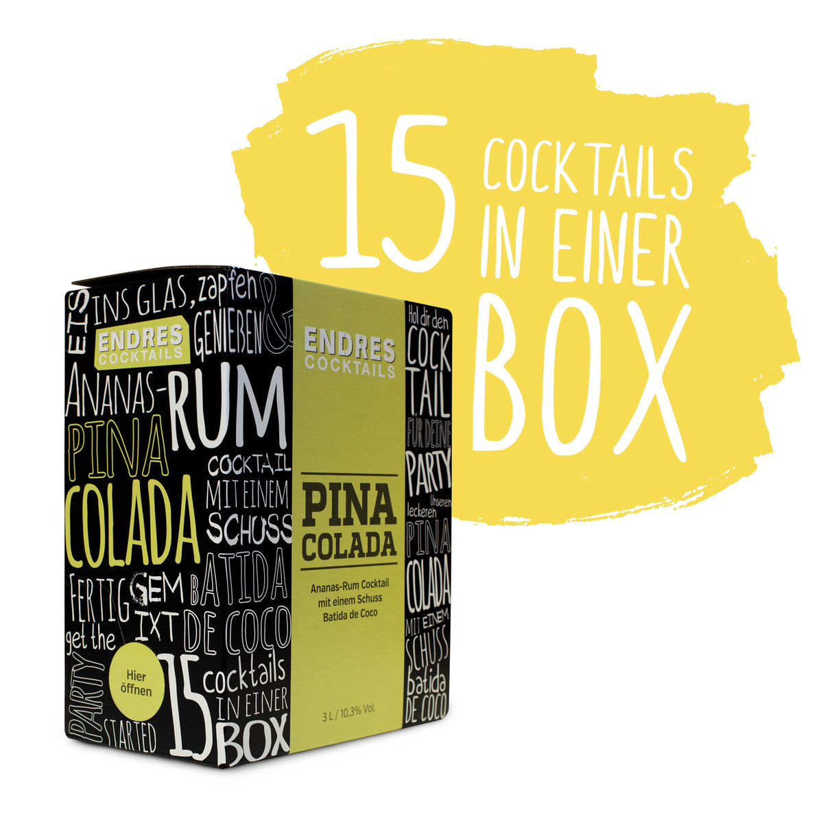 15 Cocktails in einer Box